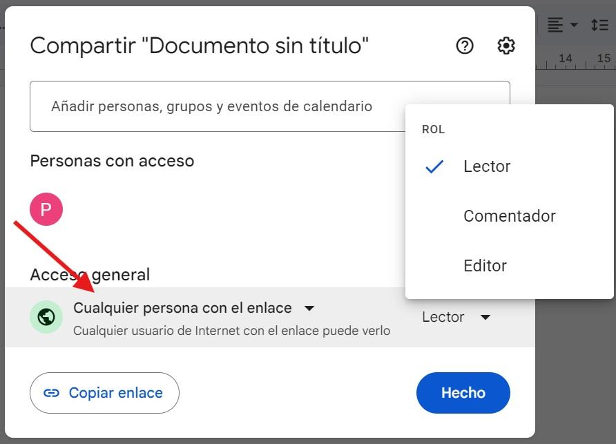 Introduzca las direcciones de correo electrónico
