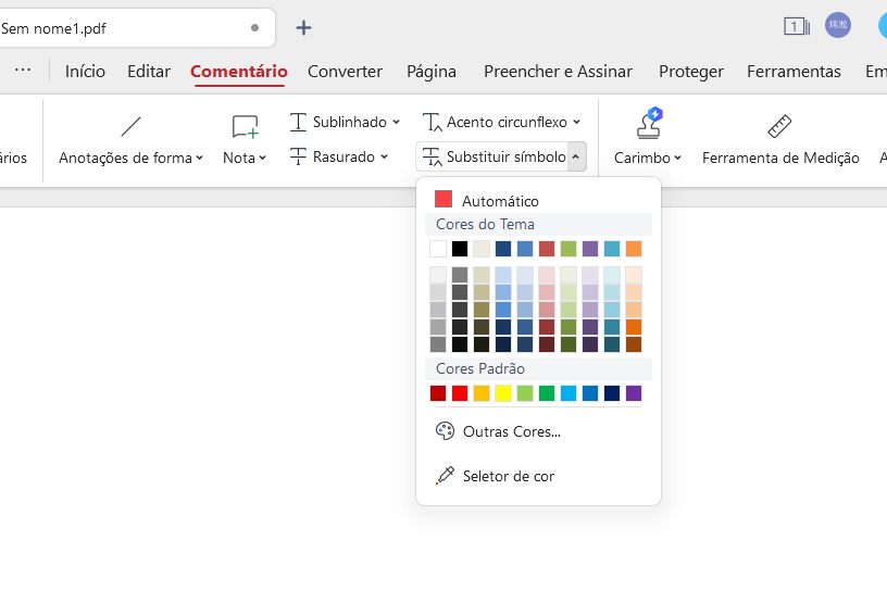 Alterar Cores de Riscado