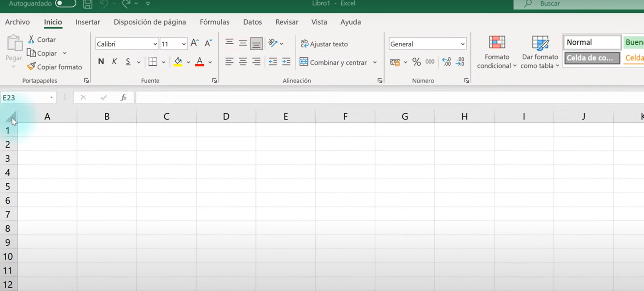 Cómo poner las celdas en el mismo tamaño en Excel