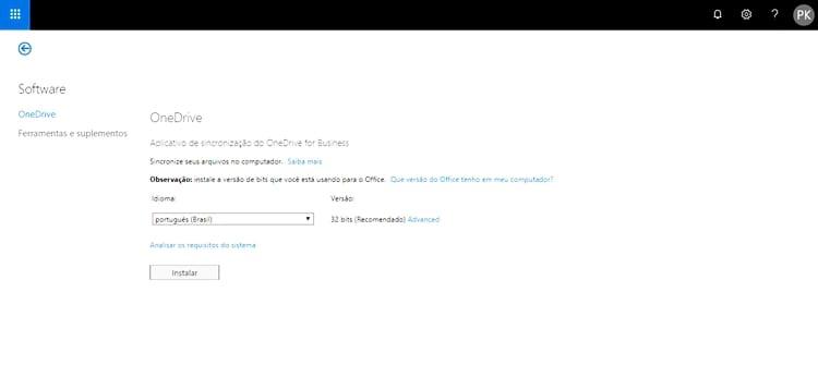 instalando o Office 365 Educação