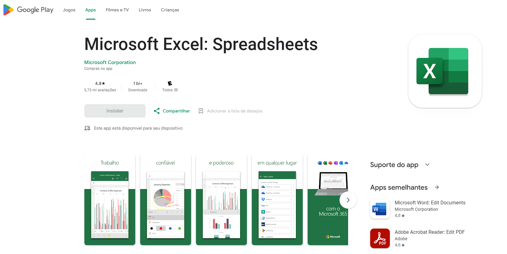 Excel Mobile