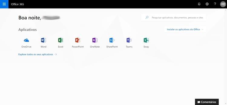 abrindo o instalador o Office 365 Educação