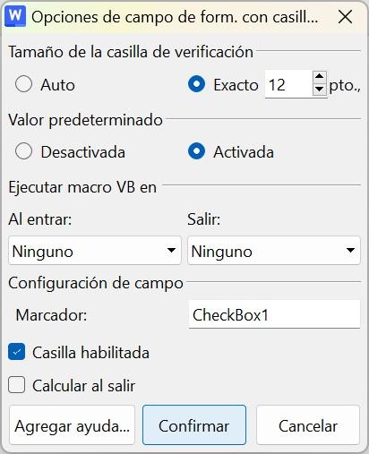 Realizar los cambios