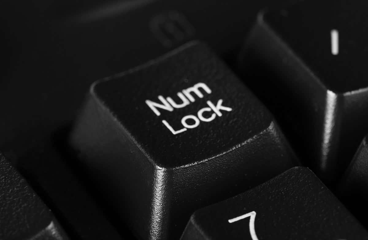 a tecla Num Lock