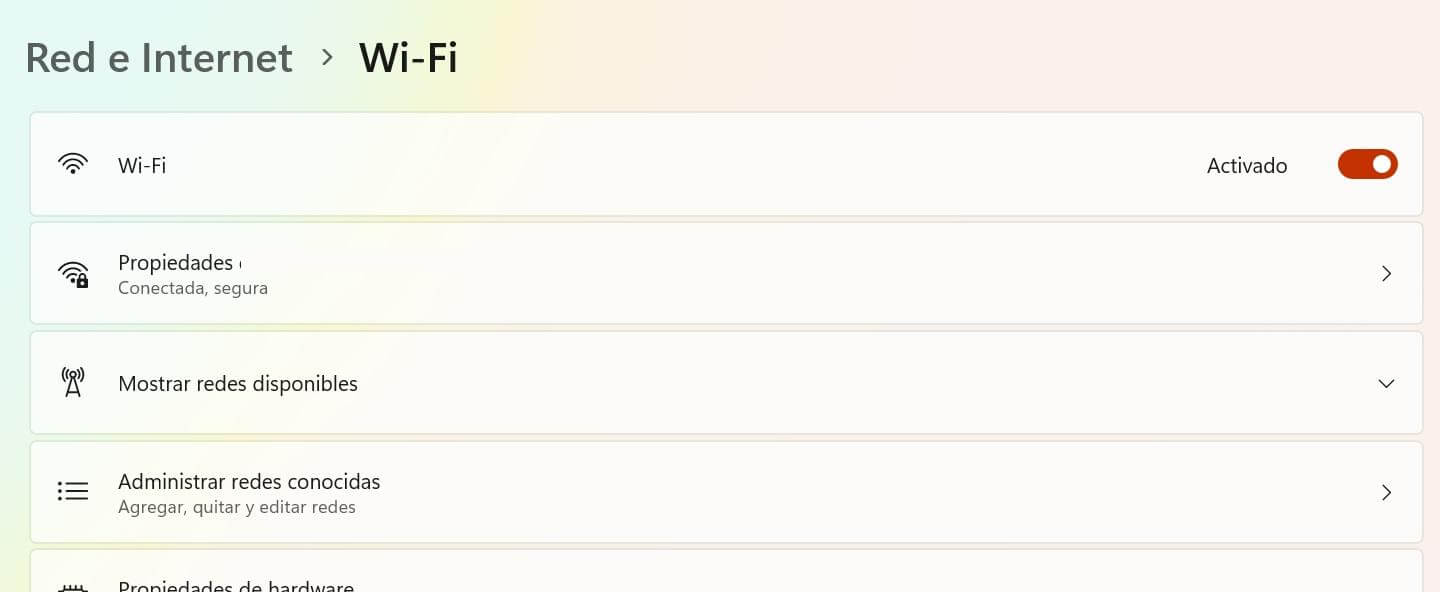 Comprobar la conexión a Internet