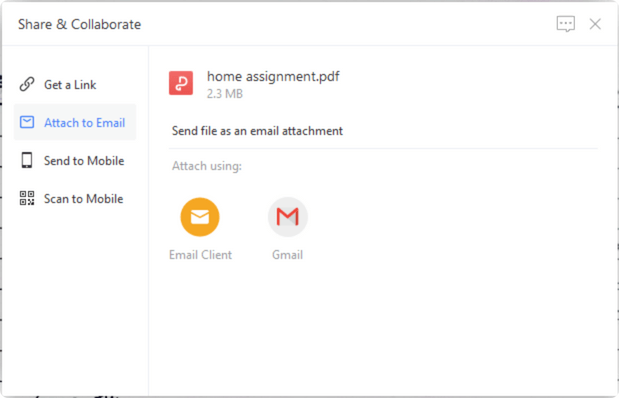 Share and Collaborate with WPS PDF