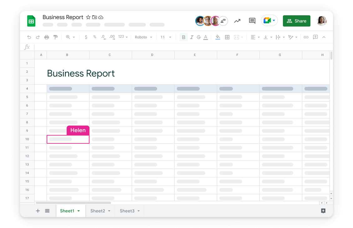 Abrir un archivo XLSX con Google Sheets