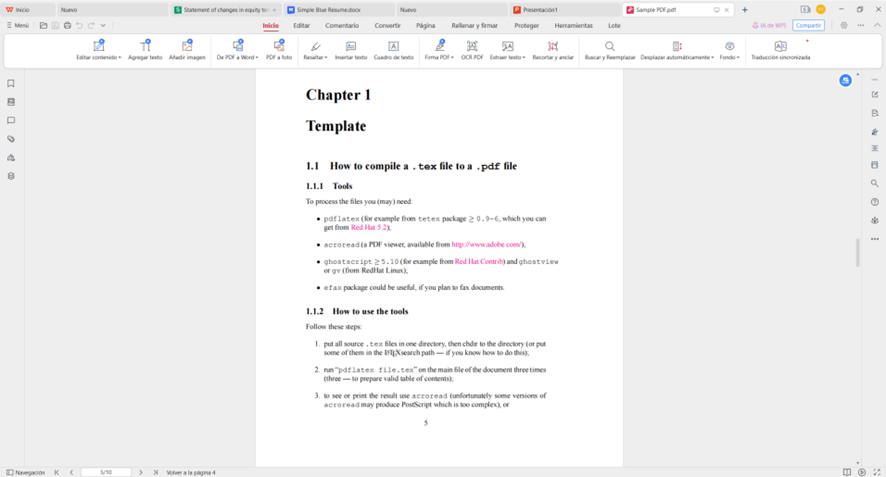 WPS PDF