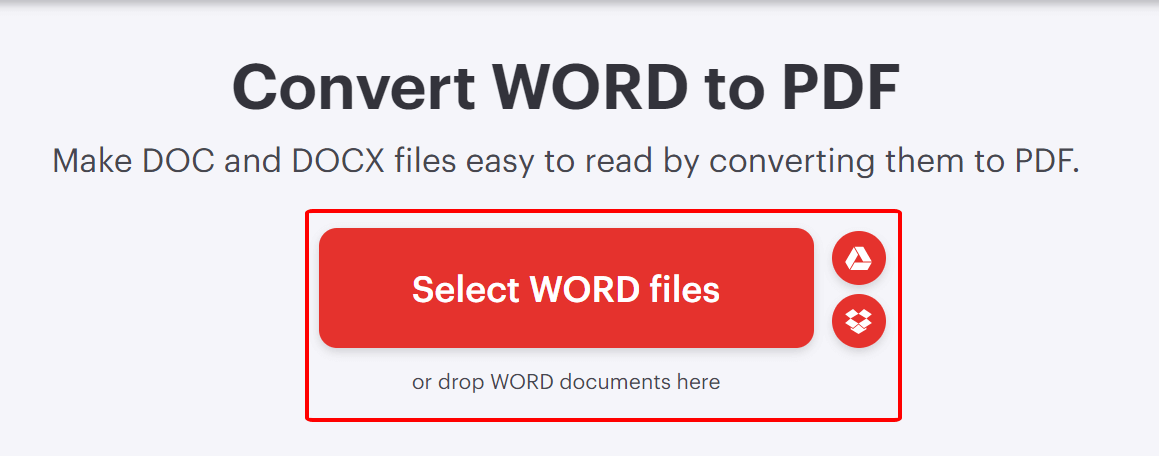 Pilih file yang ingin Anda konversi.