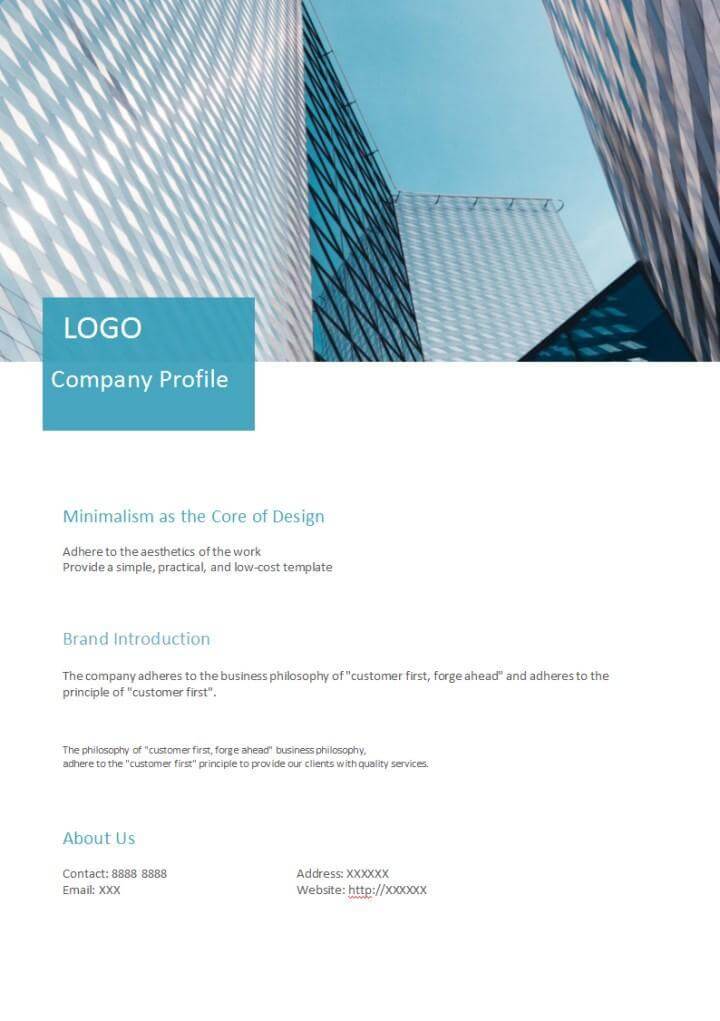 Las Mejores Plantillas de Perfiles de Empresa en Formato Word Gratuitas