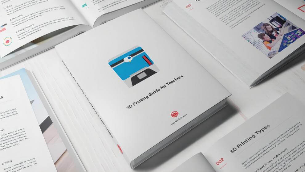 folhetos de PDF para professores