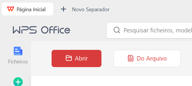 como abrir PDF no WPS Office