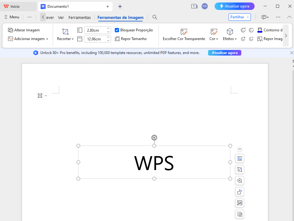 Ajustar tamanho e posição da assinatura no documento