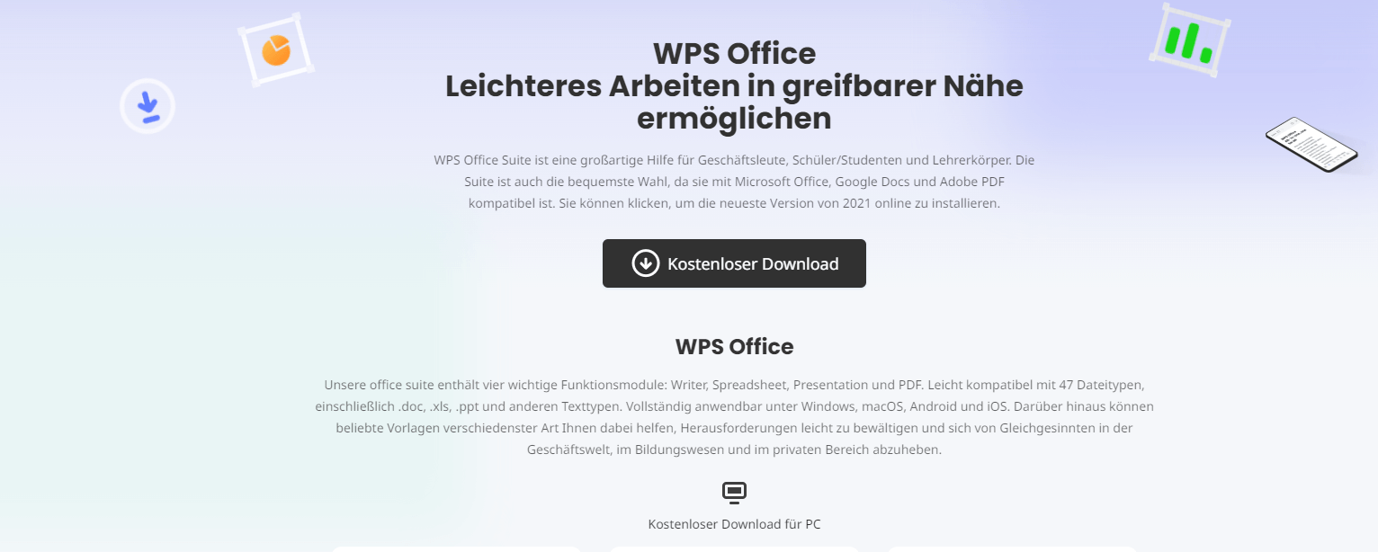 Download-Website finden