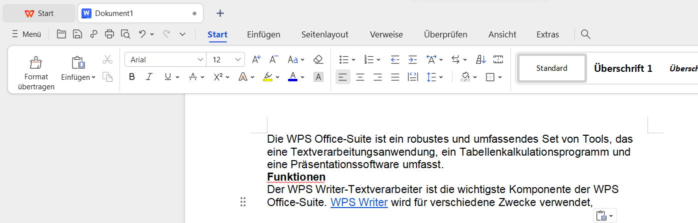 Klicken Sie auf Bearbeiten