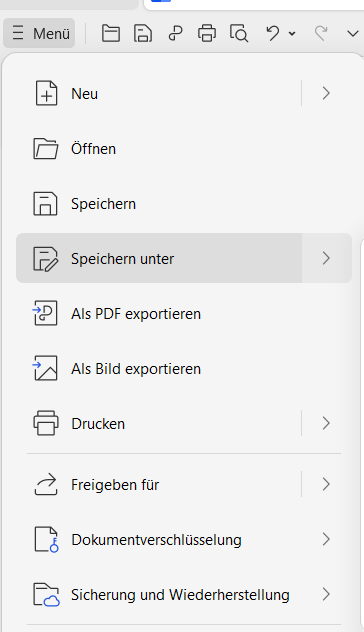 Installieren und Öffnen