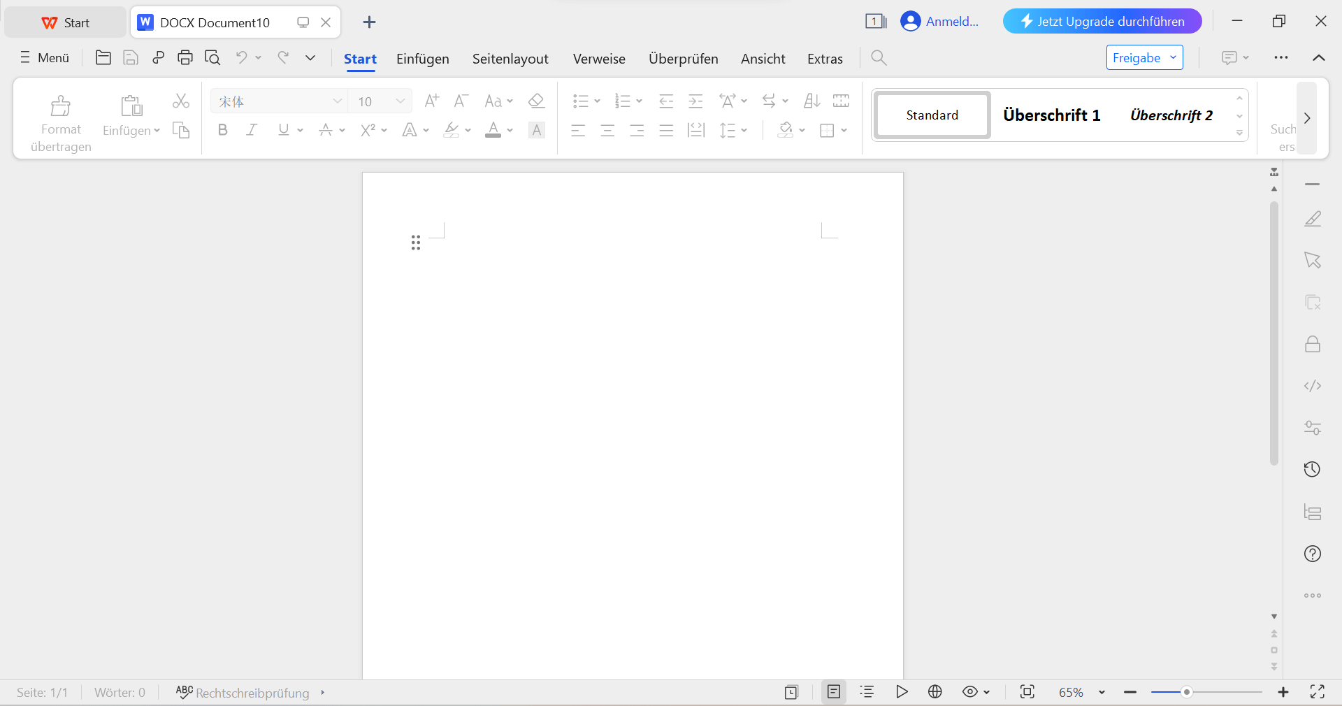 WPS Office Dokumente