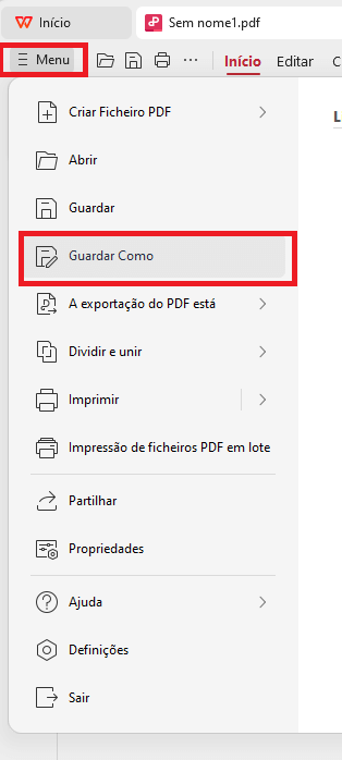 Salvar Como