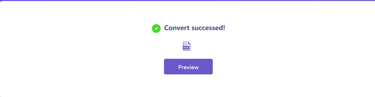 tela de divisão de PDF realizada no WPS online