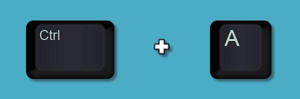 Seleccionar todo en Windows