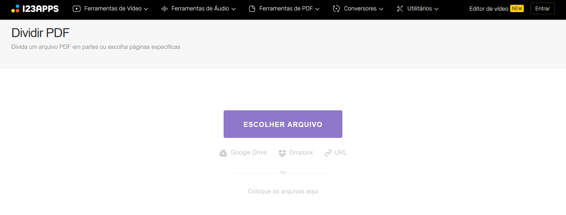 interface do PDF.io