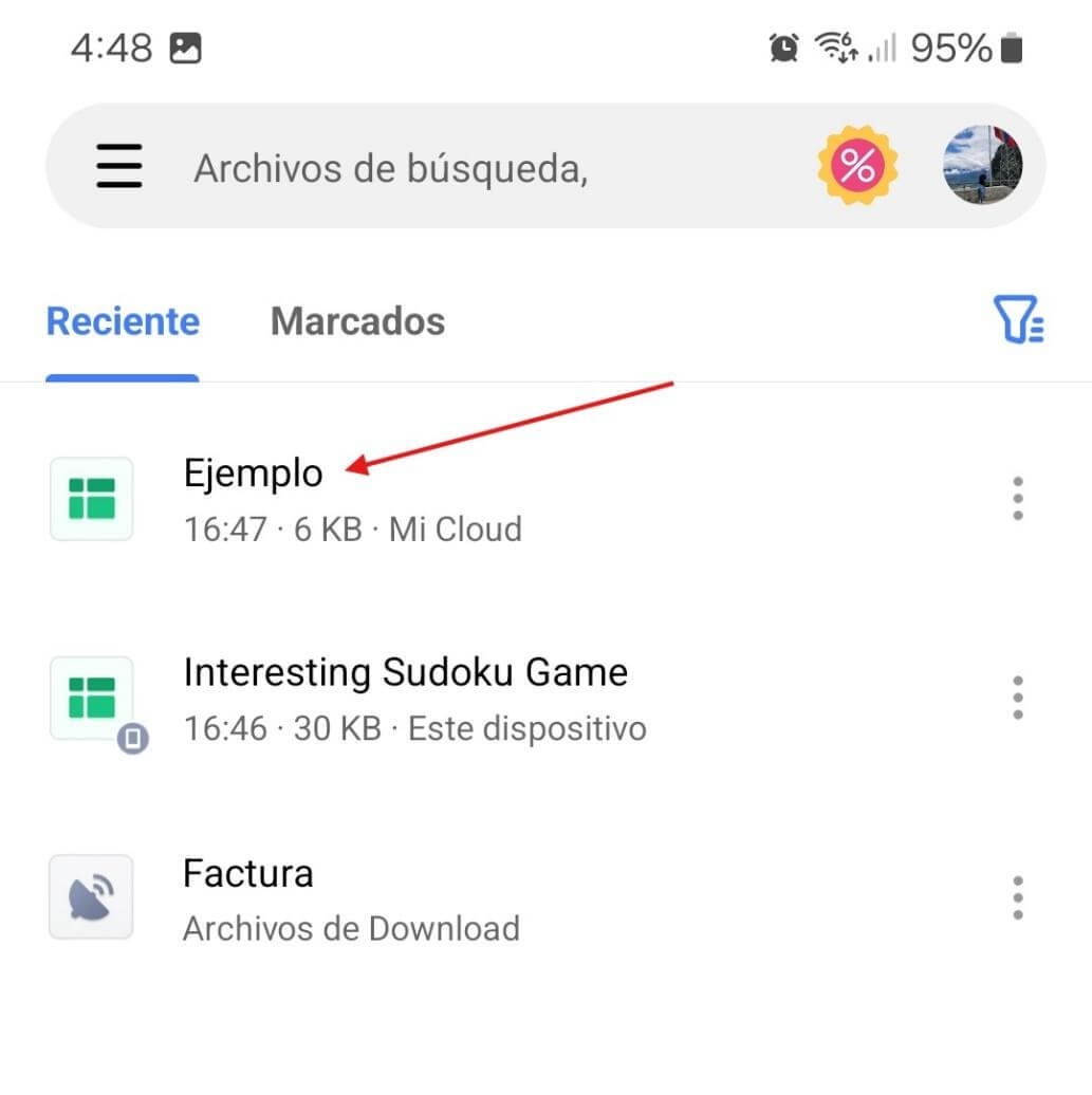 Acceder al archivo Excel