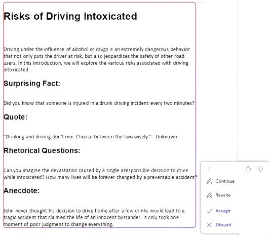 Идеи для захвата внимания, сгенерированные с помощью WPS AI