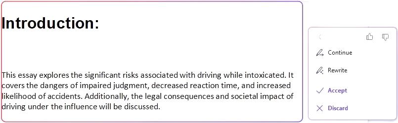 Заключительное утверждение, созданное с помощью WPS AI