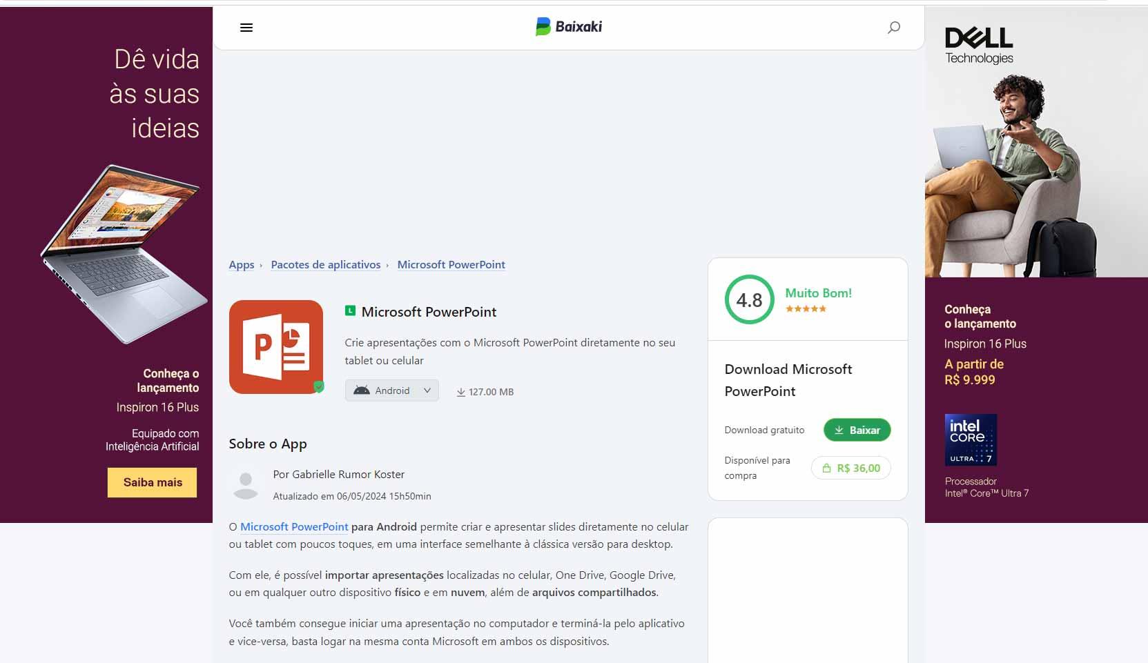 Como Baixar o Powerpoint Grátis no Baixaki? [Mais fácil]