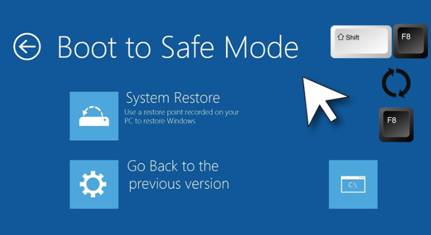 Boot Windows to Safe Mode