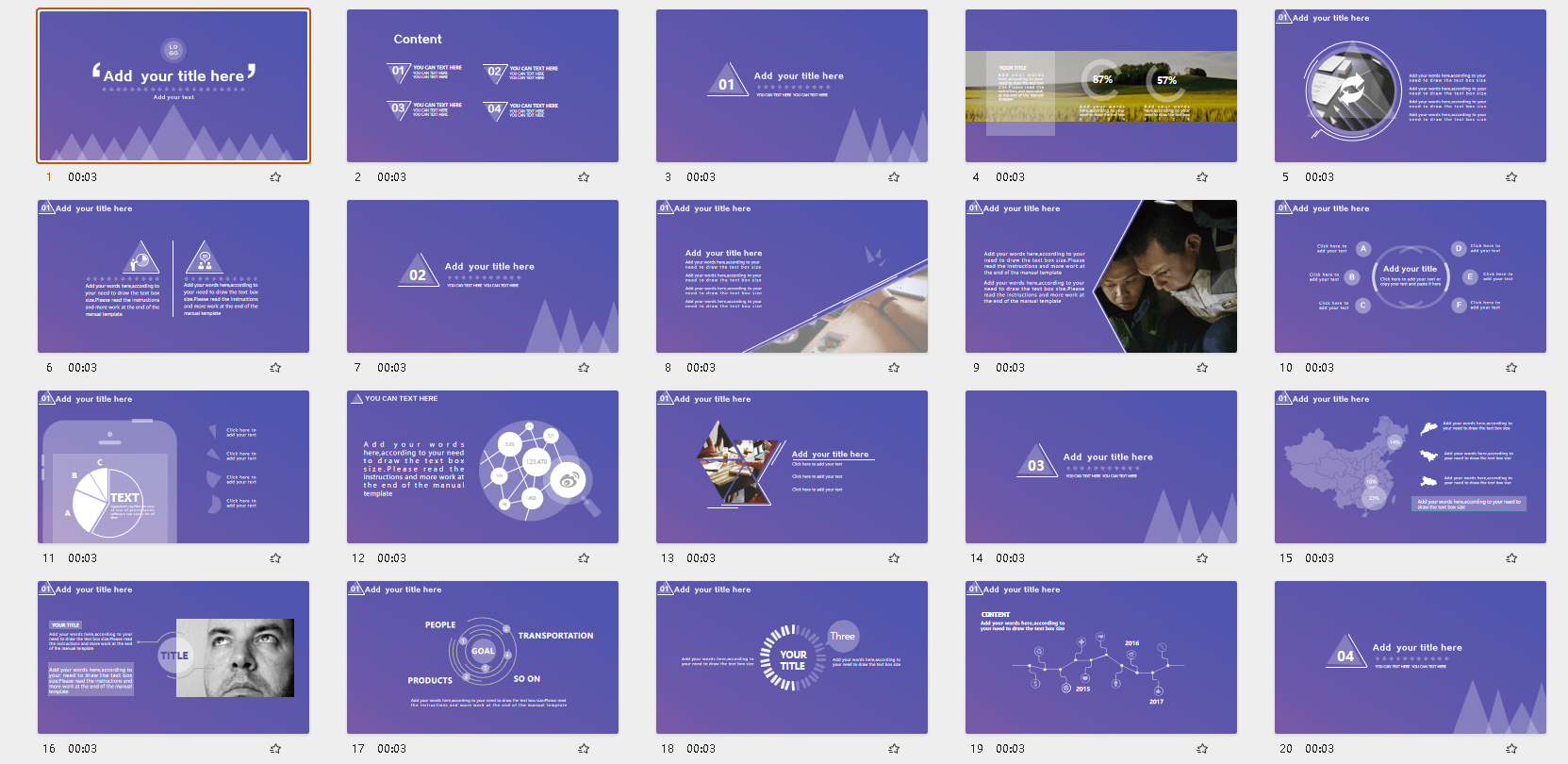 Fresh Business Theme Report