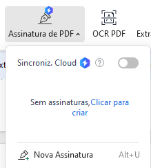 Assinatura de PDF