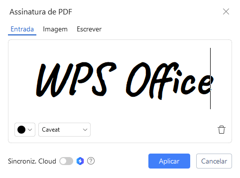 criando sua assinatura