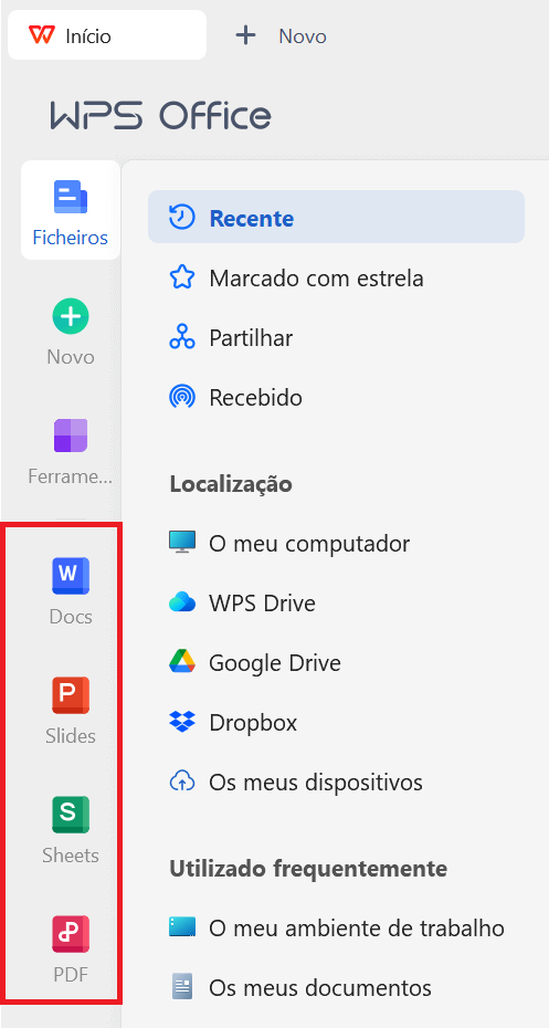 Função do WPS Office