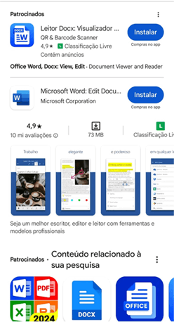 localizando o Word