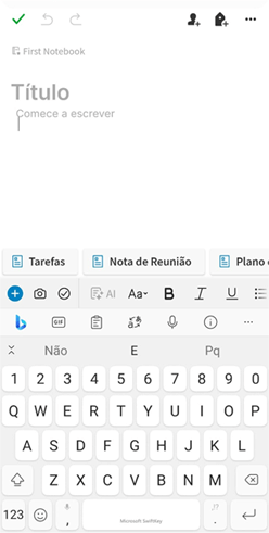 usando o Evernote