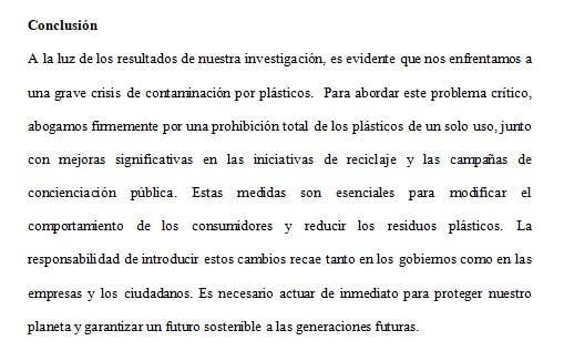 Ejemplo de Conclusión Editorial