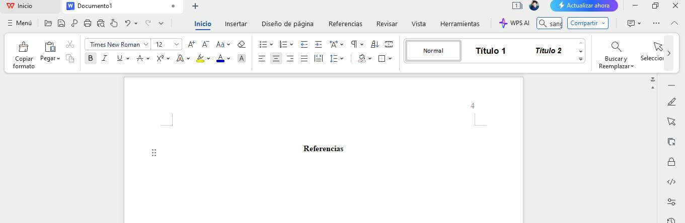 Página de Referencias