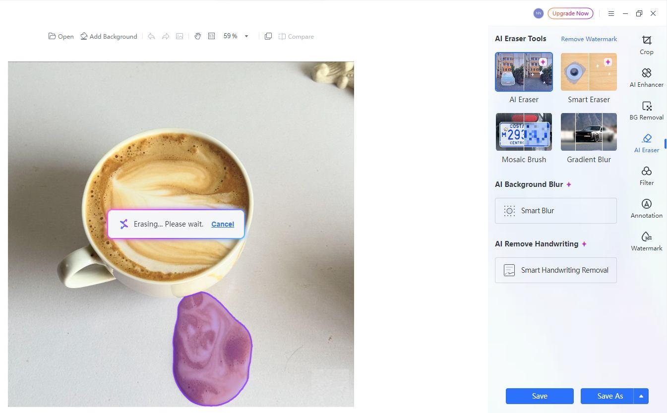 Coloque o cursor sobre o objeto para destacá-lo