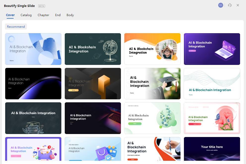 Embelezar Slides