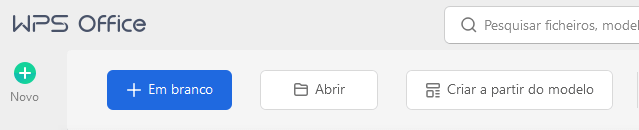 Criar a partir de modelo