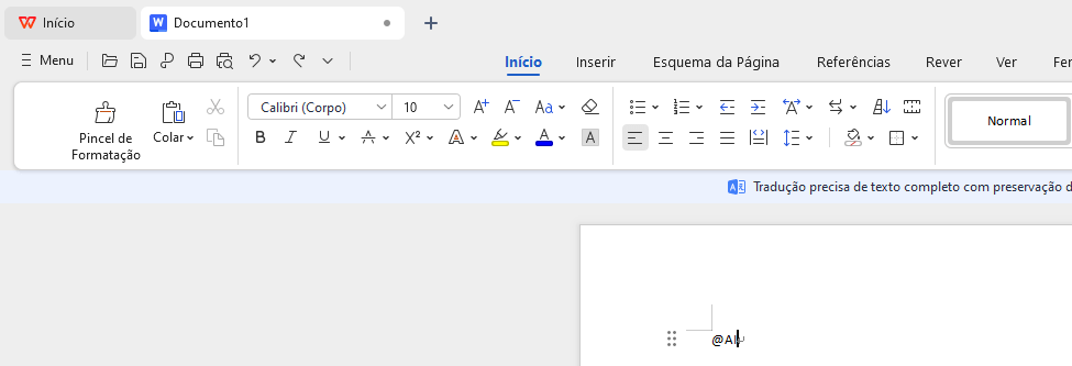 Ativar WPS AI