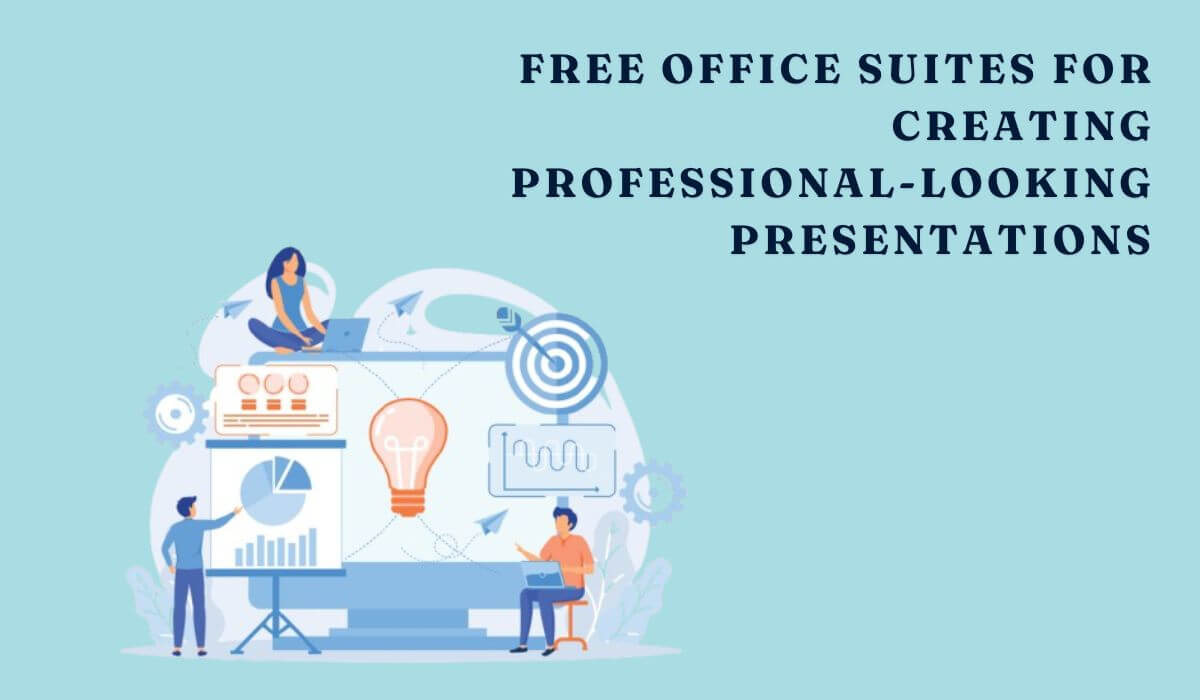 Creating professional presentations with a free office suite