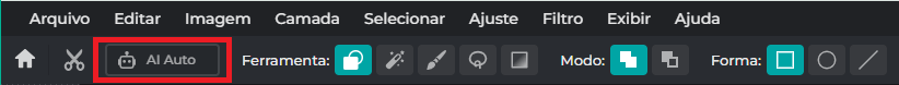 Ferramenta de remoção de fundo automática por IA do Pixlr