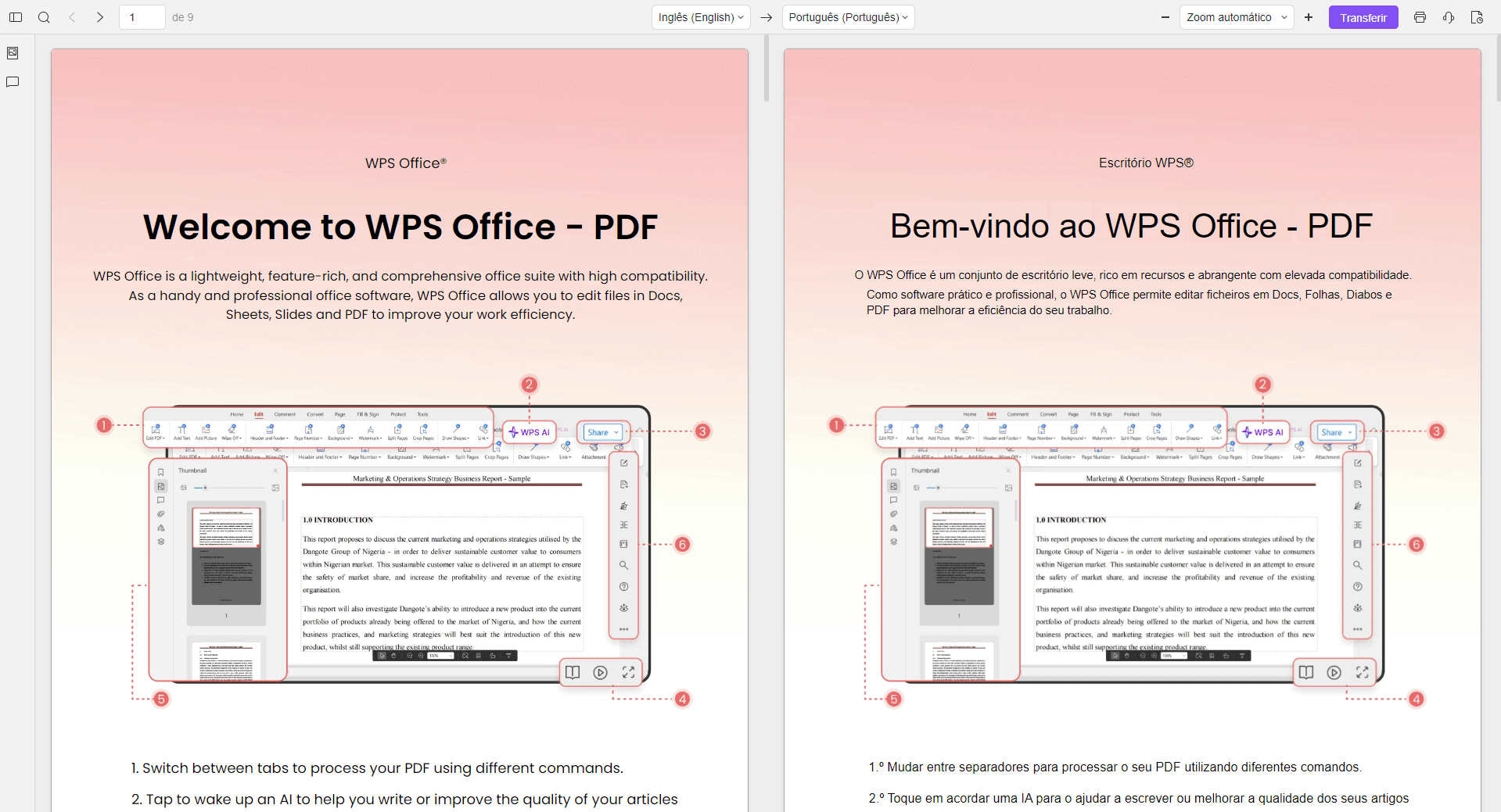 WPS Parallel Translate