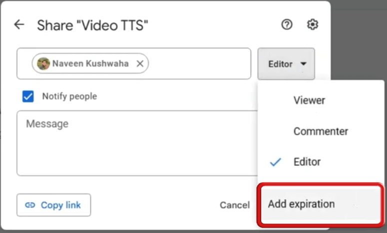 Añadir fecha de caducidad