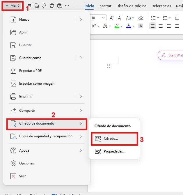 Cifrado de Documentos