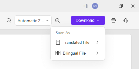 Translate the PDF