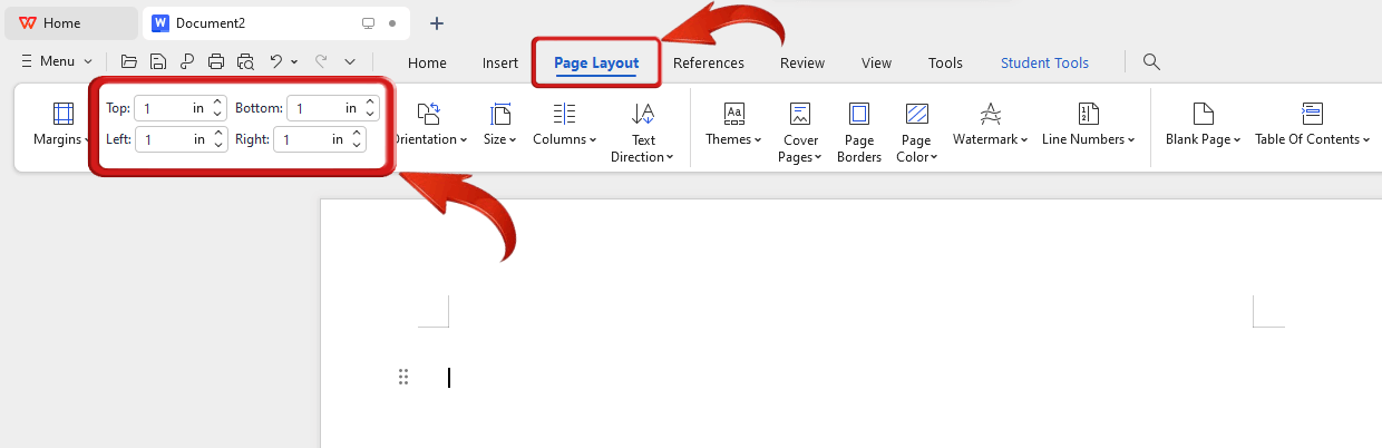 Márgenes formato APA.
