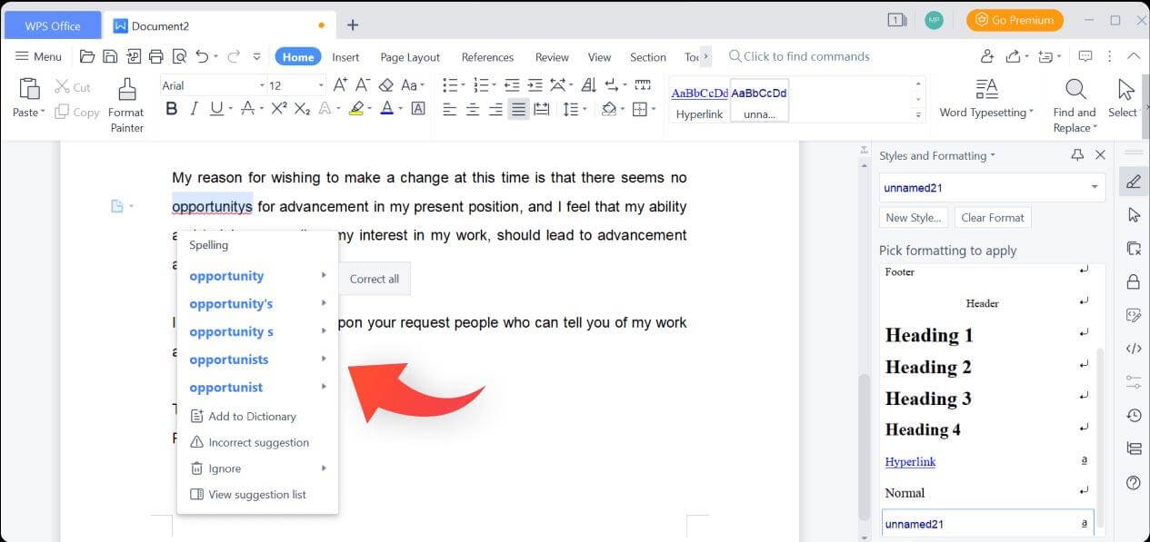 Correção Ortográfica